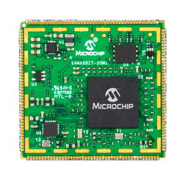 Microchip基于SAMA5D2 MPU的系统模块简化工业级LinuxR的设计